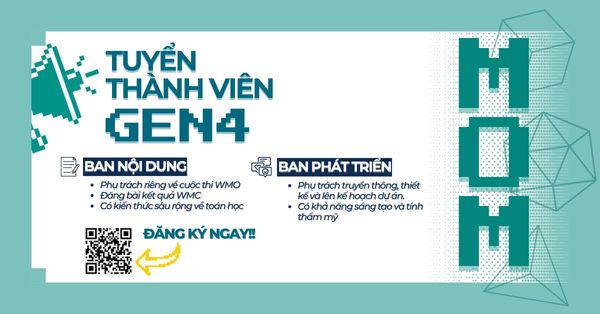 TUYỂN THÀNH VIÊN GEN4